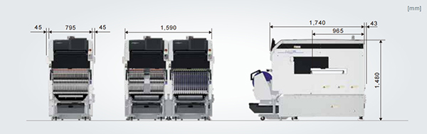 富士貼片機(jī)外形尺寸